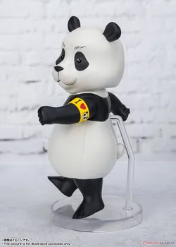 BANDAI Sākotnējā Figuarts Mini Jujutsu Kaisen Panda Anime Rīcības Attēls PVC Attēls Pilnu Kolekciju Modelis Rotaļlietas