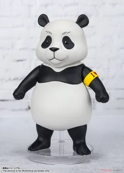 BANDAI Sākotnējā Figuarts Mini Jujutsu Kaisen Panda Anime Rīcības Attēls PVC Attēls Pilnu Kolekciju Modelis Rotaļlietas