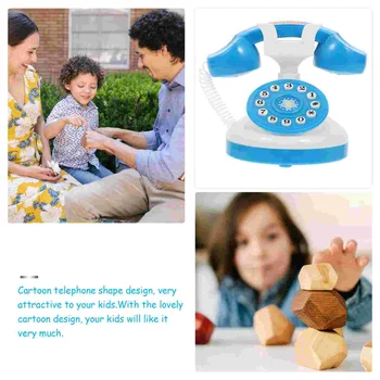 Imitētu Tālrunis Simulācijas sadzīves tehnikas Rotaļlietas Bērnu Bērniem Plaything Viltus Telefona Lomu spēles