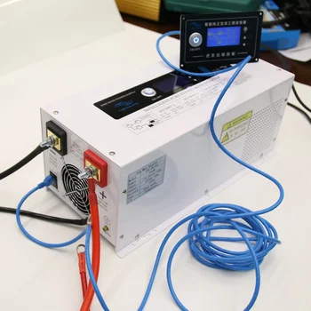 Intelligent UPS 5000W DC to AC Zemas Frekvences Strāvas Pārveidotājs, Lādētājs