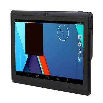 Jauno 7 Collu Tabletes Allwinner A33 Tablet PC 512MB+ 4GB 4,4 Četrkodolu Q88 Bērniem SPILVENTIŅU 4G LTE Tālrunis Cal WiFi Google Tablet PC