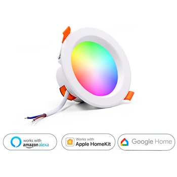 Jautājums, Wifi Smart Downlight 3.5 collu 7W RGB+C+W AC110-240V Saderīgu Homekit Alexa, Google Home Smartthings Tuya Smartlife
