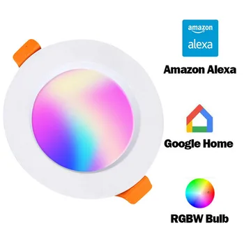 Jautājums, Wifi Smart Downlight 3.5 collu 7W RGB+C+W AC110-240V Saderīgu Homekit Alexa, Google Home Smartthings Tuya Smartlife