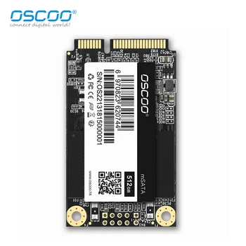 OSCOO 2TB MSATA SSD SATA III 6Gb/s Internal Solid State Drive Mini 1TB Cieto Disku, lai Ultrabook galda DATORS, Klēpjdators (30 X 50mm)