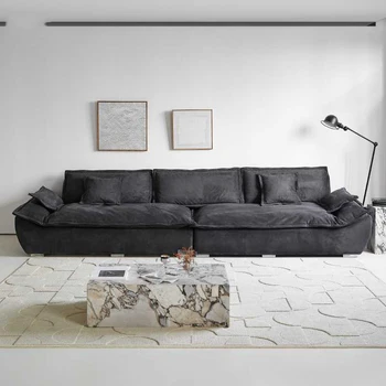 Samta Dzīvojamā Istaba Dīvāns Modernu Auduma Minimālisma Dizainers Luksusa Grīdas Slinks Dīvāns Šķērsgriezuma Liektiem Divani Da Soggiorno Apdare